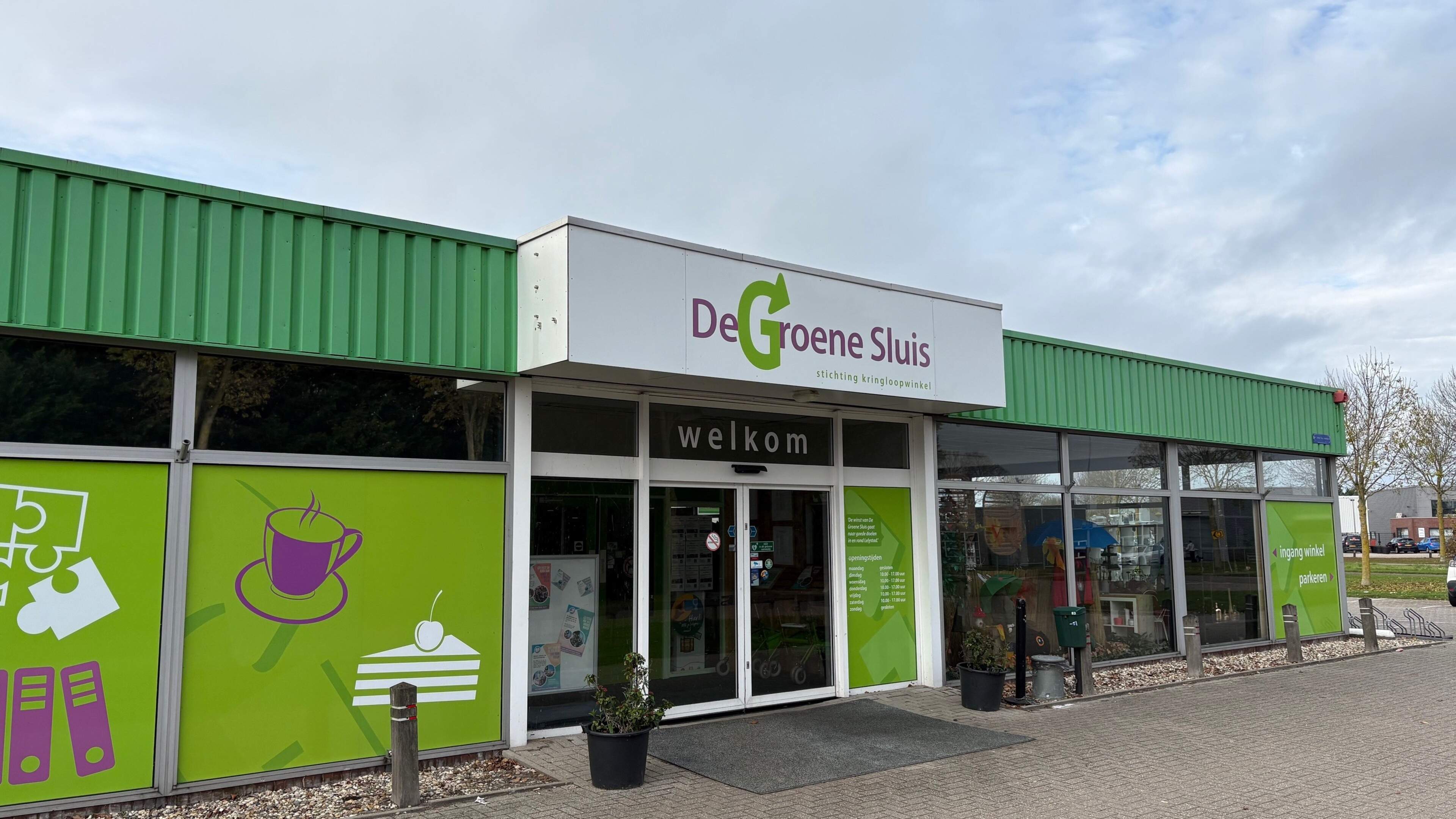 Komst Kringloopwinkel De Groene Sluis naar Dronten hoogst onzeker