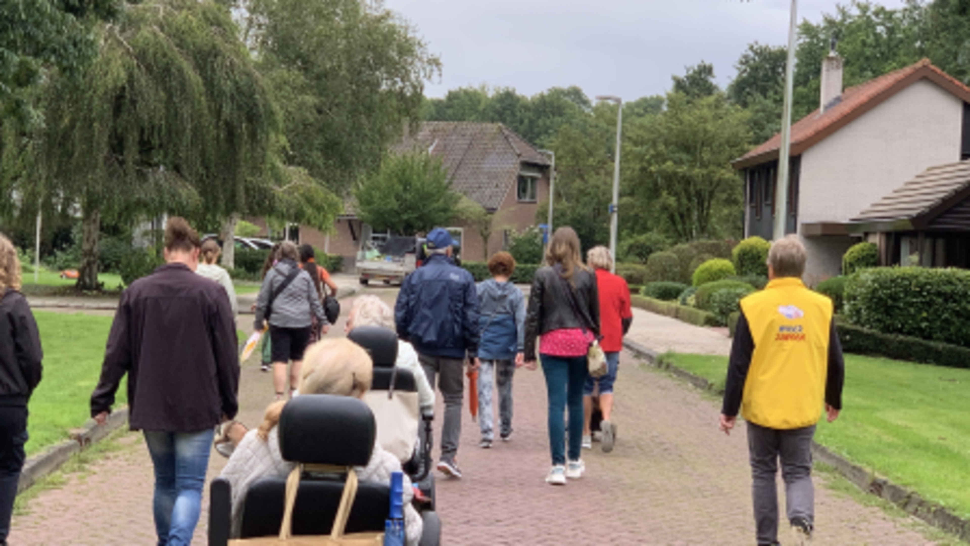Wandelen met picknick na afloop
