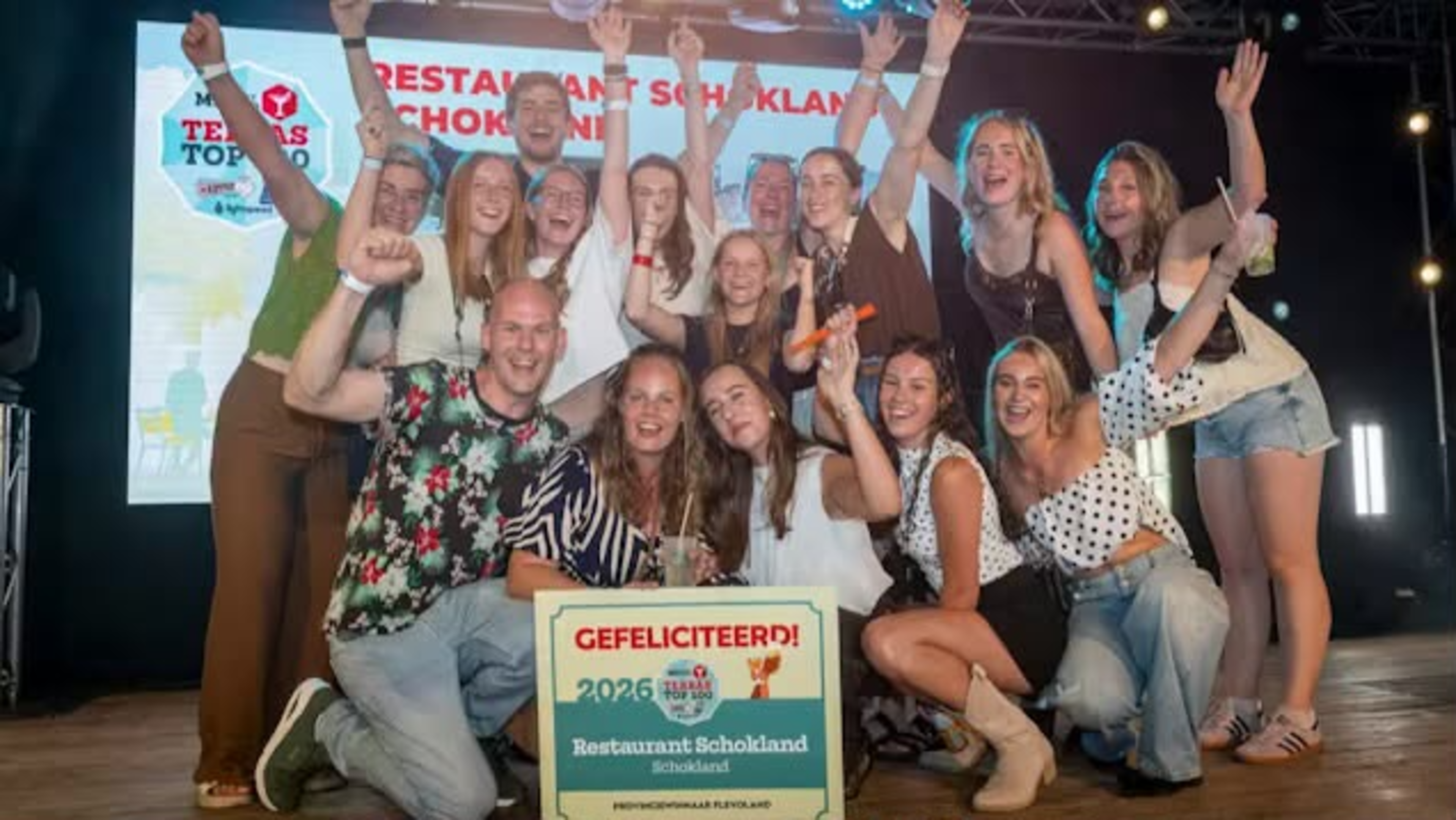 Restaurant Schokland op nummer 12 in Terras Top 100