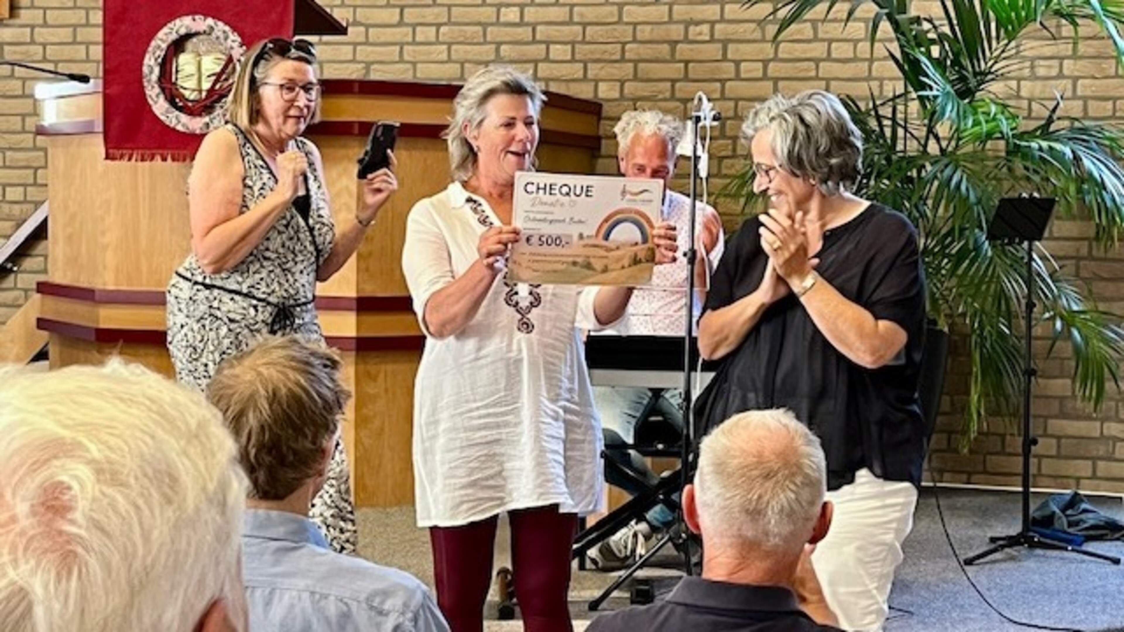 Jubileumconcert Living Colours levert € 500,- op voor Ontmoetingspark Buiten!