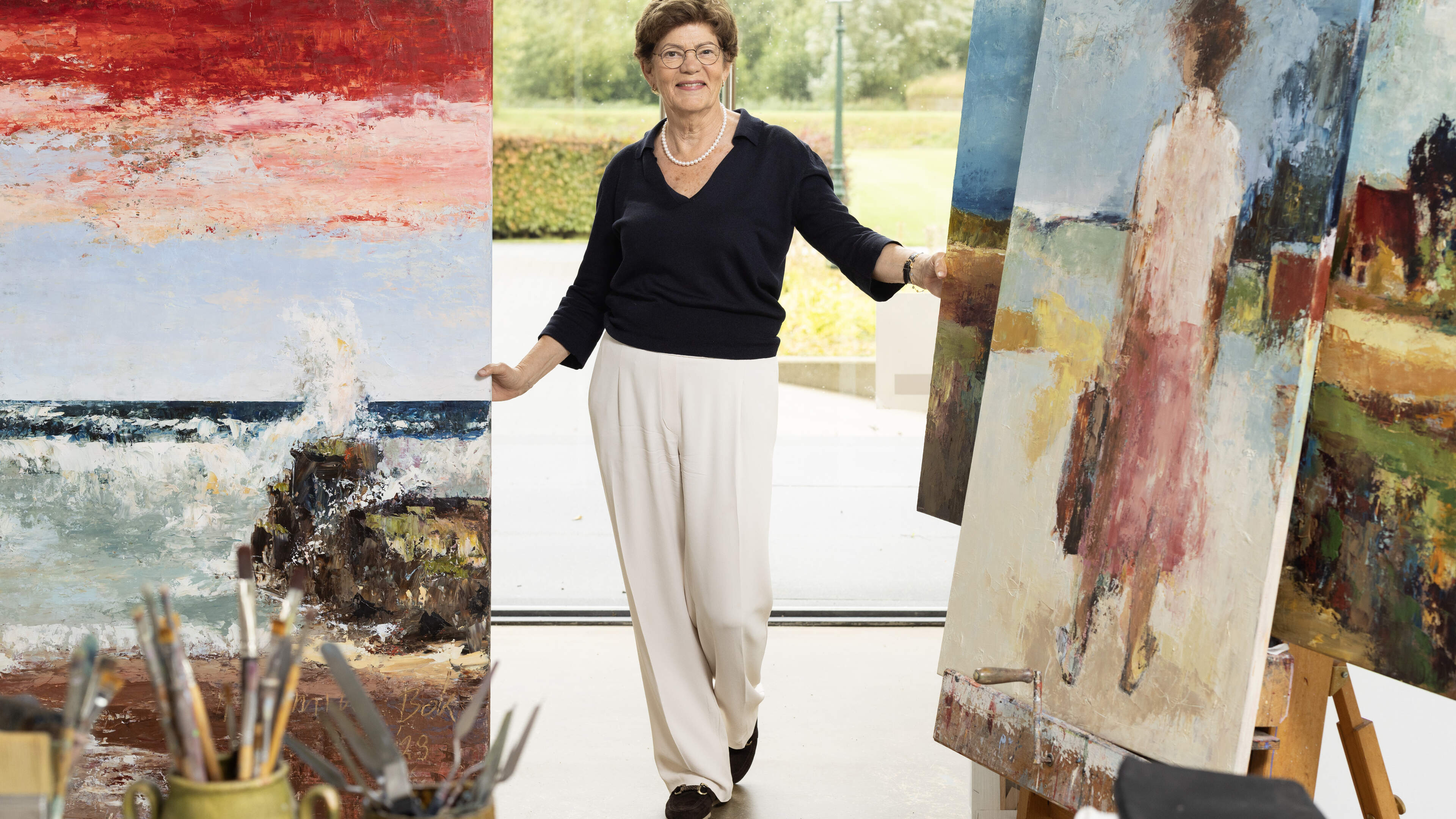 Open Atelierdagen Annemiki Bok op Landgoed Wellerwaard
