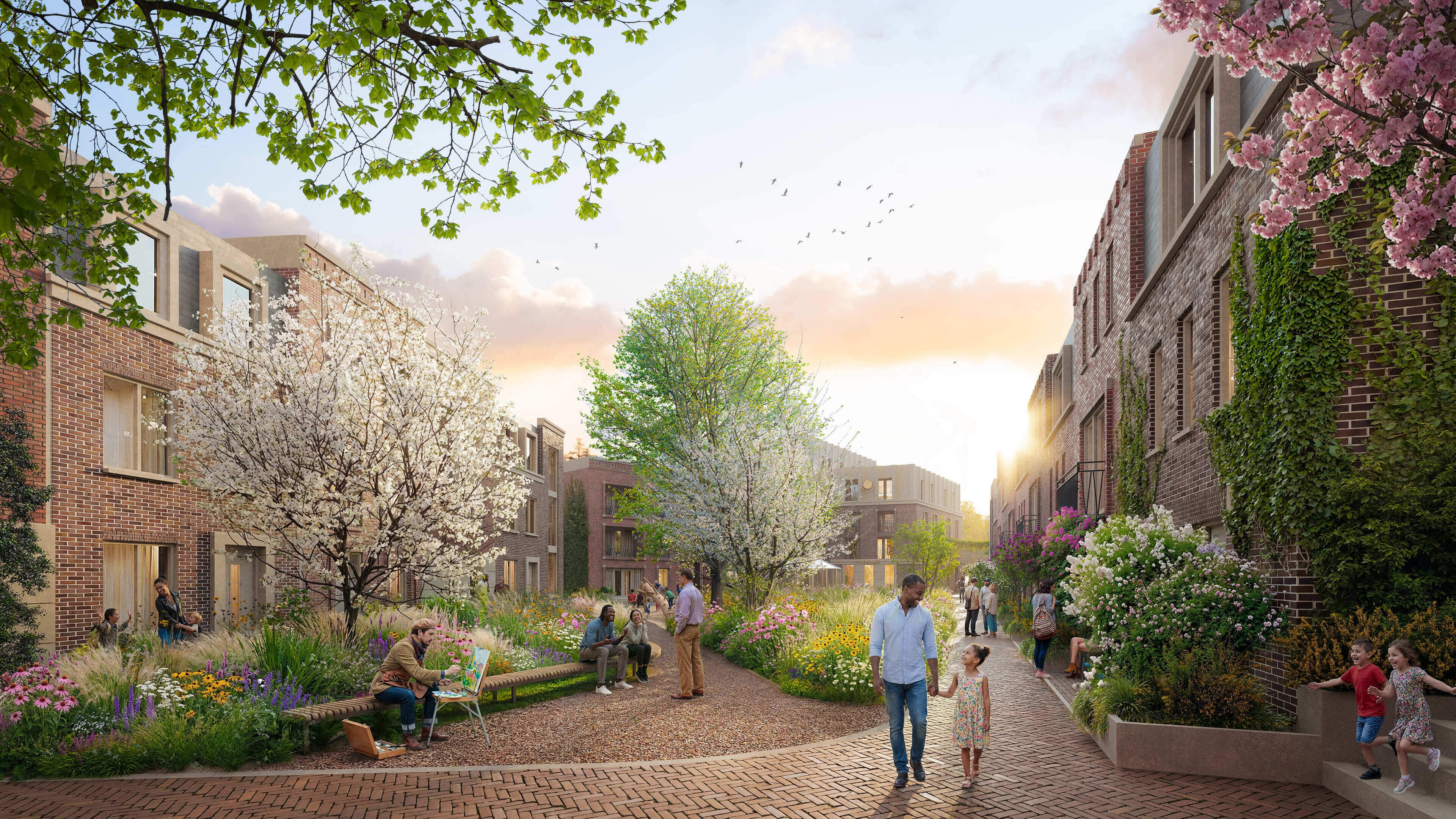 Nieuwe woonhof Bataviahof verrijkt Lelystadse haven met 160 woningen