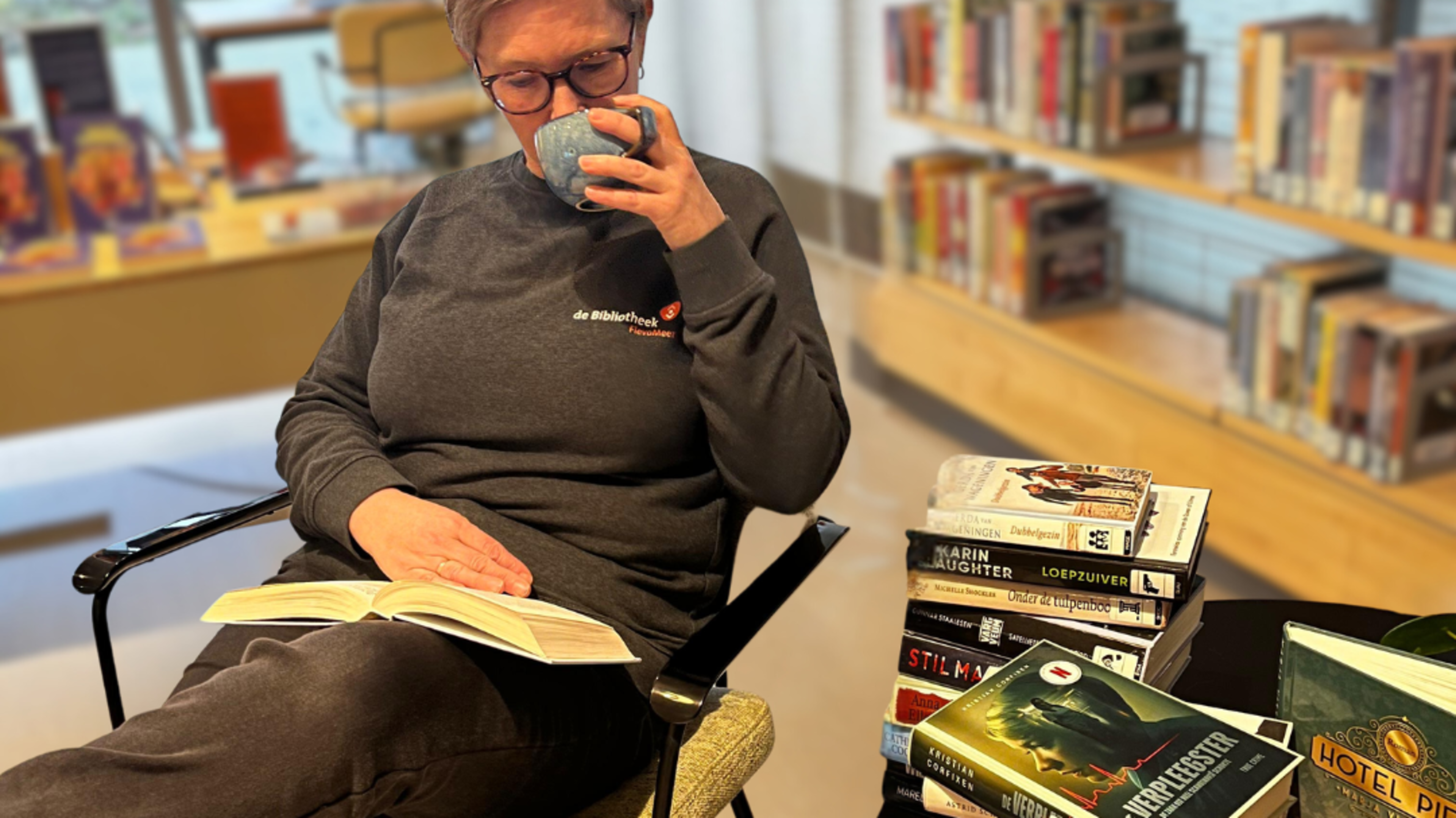 Bibliotheek Swifterbant verkoopt tweedehands boeken